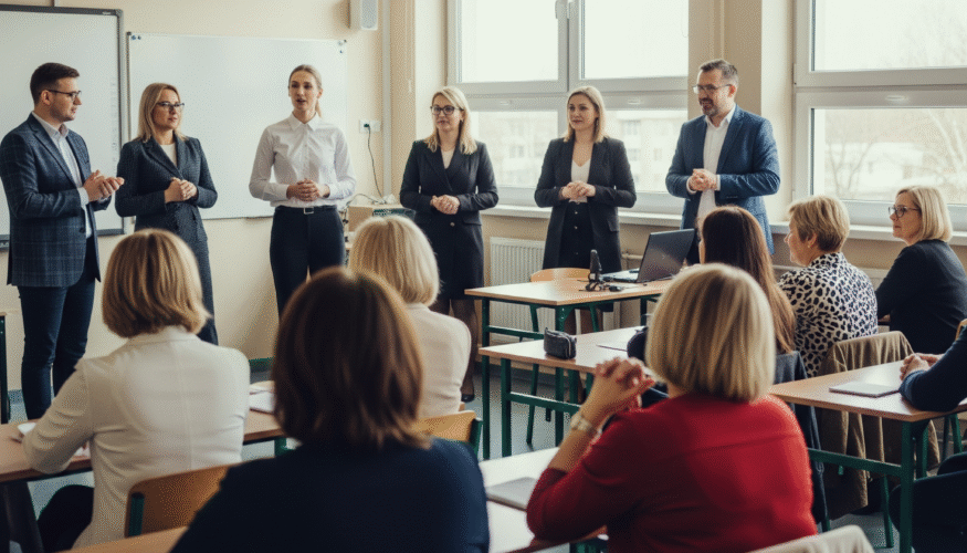 Wystąpienia publiczne – szybki kurs dla dyrektora i nauczyciela