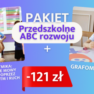 PAKIET: Przedszkolne ABC rozwoju (2 szkolenia w promocyjnej cenie)